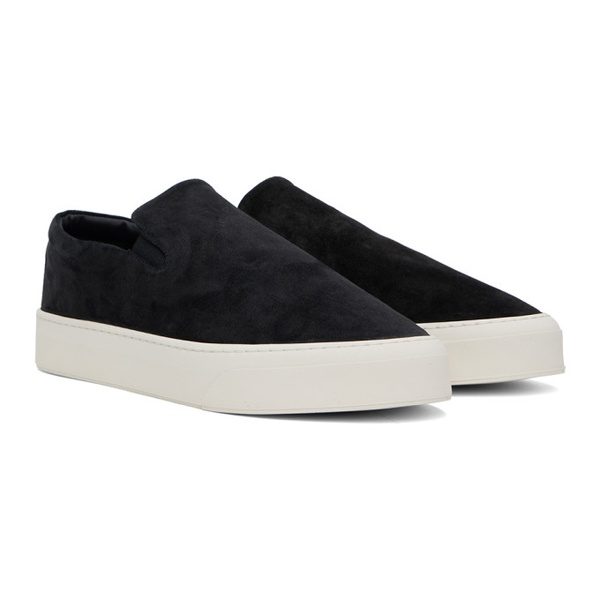  더 로우 The Row Black Dean Sneakers 241359M237004