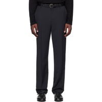 더 로우 The Row Navy Elijah Trousers 231359M191009