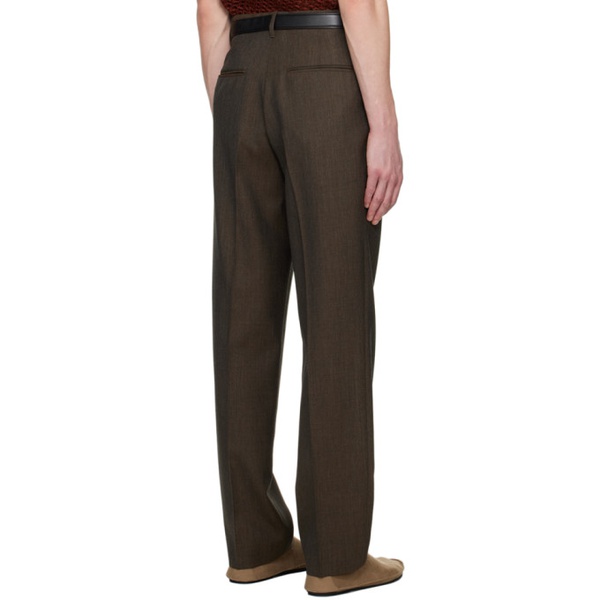  더 로우 The Row Brown Elijah Trousers 231359M191011