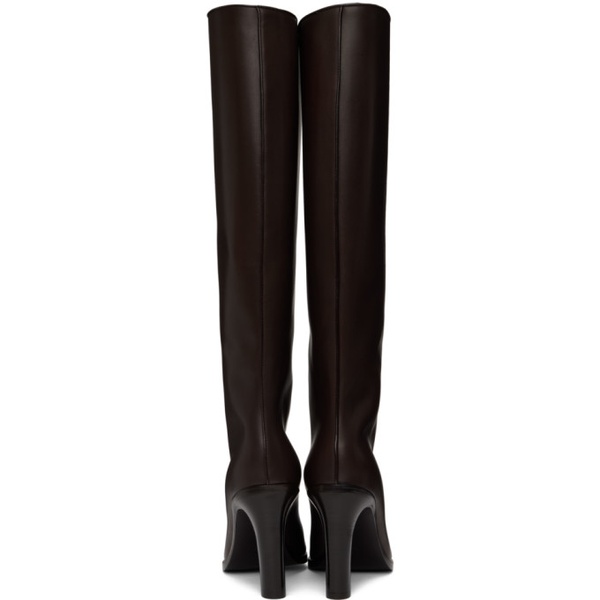  더 로우 The Row Brown Wide Shaft Boots 241359F115000