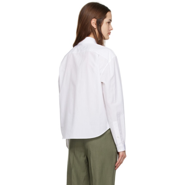  더 로우 The Row White Baltica Shirt 231359F109005
