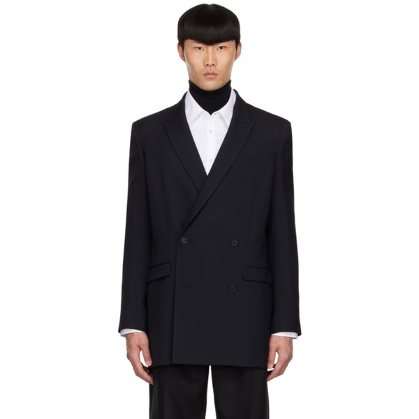  더 로우 The Row Black Gavin Blazer 222359M180007