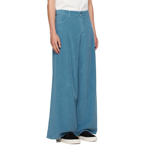  더 로우 The Row Blue Chani Trousers 241359M191014