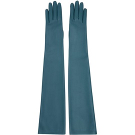 더 로우 The Row Blue Simon Leather Gloves 241359F012004