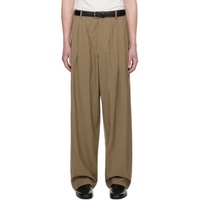 더 로우 The Row Brown Rufus Trousers 231359M191003