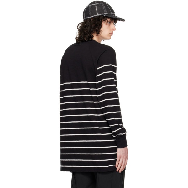  The Shepherd 언더커버 UNDERCOVER Black Striped Long Sleeve T-Shirt 241150M213001
