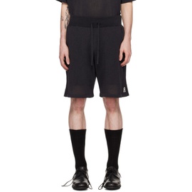 The Shepherd 언더커버 UNDERCOVER Black Belted Shorts 241150M193000