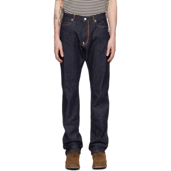  The Shepherd 언더커버 UNDERCOVER Indigo Applique Jeans 241150M191000