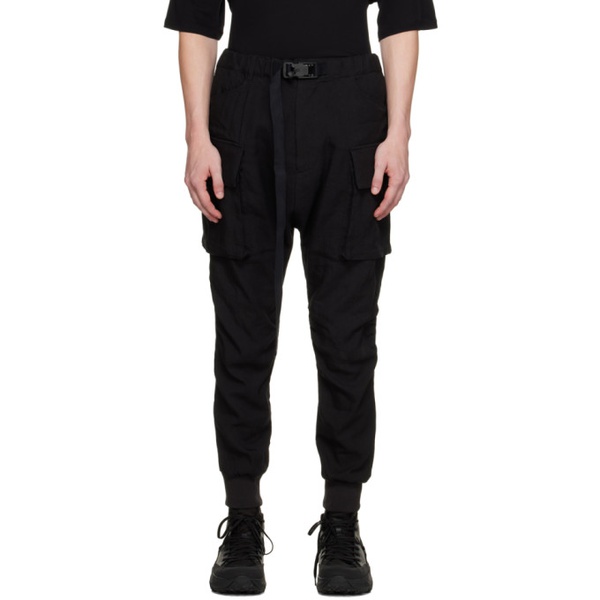  The Viridi-anne Black Belted Cargo Pants 232949M188001