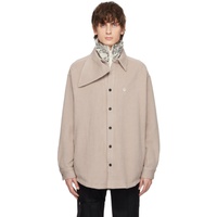The World Is Your Oyster Gray Neckerchief Jacket 232865M192002