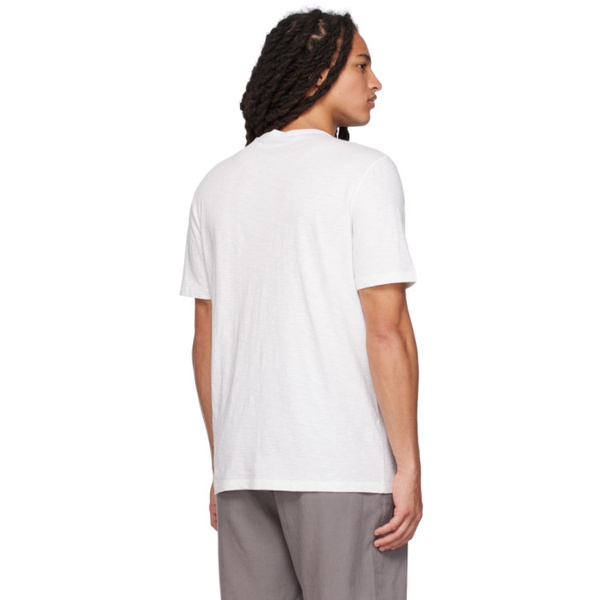 띠어리 띠어리 Theory White Essential T-Shirt 232216M213008