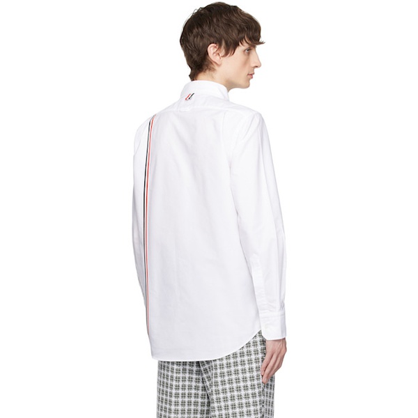 톰브라운 톰브라운 Thom Browne White Stripe Shirt 241381M192042