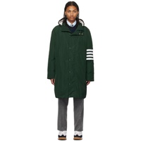 톰브라운 Thom Browne Green 4-Bar Down Coat 232381M176012