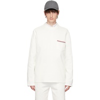 톰브라운 Thom Browne 오프화이트 Off-White Oversized Sweatshirt 242381M204001