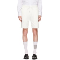 톰브라운 Thom Browne 오프화이트 Off-White Mid-Thigh Shorts 242381M193004