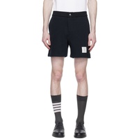 톰브라운 Thom Browne Navy Summer Shorts 231381M193035