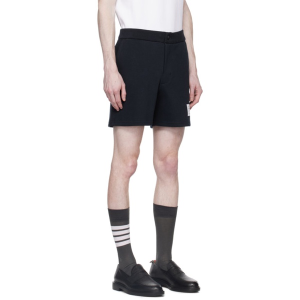 톰브라운 톰브라운 Thom Browne Navy Summer Shorts 231381M193035