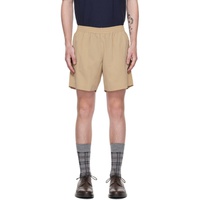 톰브라운 Thom Browne Khaki Elasticized Waistband Shorts 231381M193030