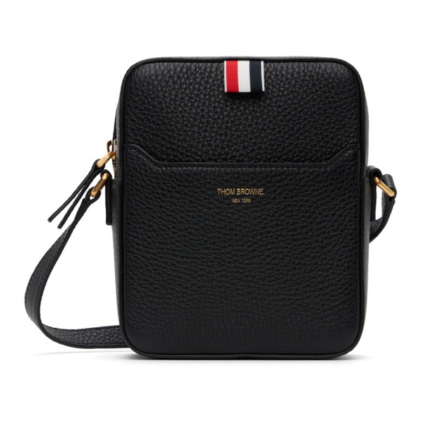 톰브라운 톰브라운 Thom Browne Black Vertical Camera Bag 242381M170001