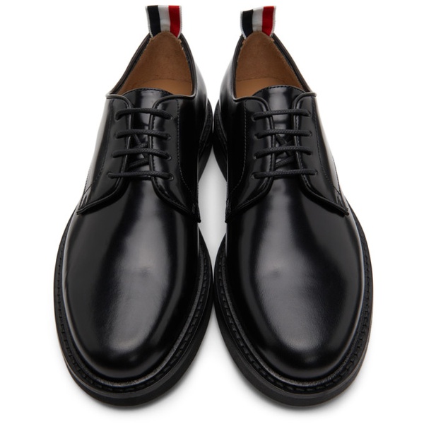 톰브라운 톰브라운 Thom Browne Black Uniform Lace-Up Derbys 212381F121004