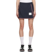 톰브라운 Thom Browne Navy Golf Miniskirt 231381F090007