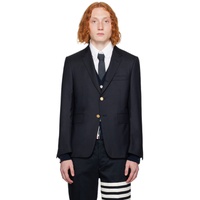 톰브라운 Thom Browne Navy Classic Blazer 241381M195012