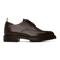 톰브라운 Thom Browne Brown Commando Sole Apron Stitch Derbys 242381M225004