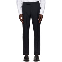 톰브라운 Thom Browne Black Skinny Trousers 242381M191015