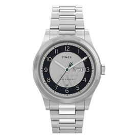 Timex MEN'S Waterbury Traditional Stainless Steel Silver Dial Watch TW2U99300