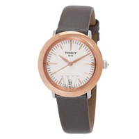Tissot WOMEN'S Glendora Leather Cream Opalin Dial Watch T929.210.46.266.00