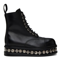 토가 풀라 토가 Toga Pulla Black Platform Boots 232492F113005