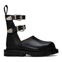 토가 풀라 토가 Toga Pulla Black Buckle Ankle Boots 232492F113004