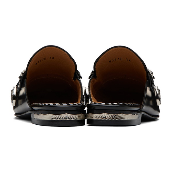  토가 풀라 토가 Toga Pulla SSENSE Exclusive Black Polido Loafers 232492F121025