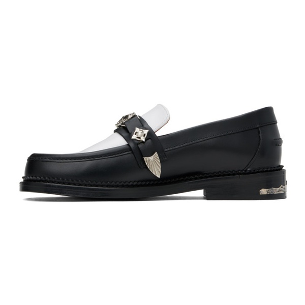  토가 비릴리스 토가 비릴리스 SSENSE Exclusive White & Black Loafers 241688M231001