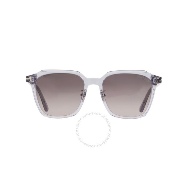 톰포드 톰포드 Tom Ford Grey Square Unisex Sunglasses FT0971-K 20B 54