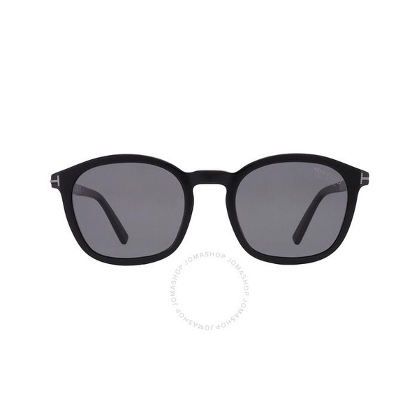 톰포드 톰포드 Tom Ford Jayson Polarized Smoke Oval Mens Sunglasses FT1020-N 01D 52