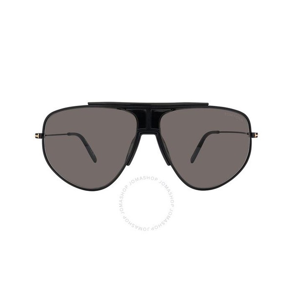 톰포드 톰포드 Tom Ford Addison Smoke Pilot Mens Sunglasses FT0928 02A 61