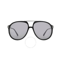 톰포드 Tom Ford Archie Smoke MIrror Pilot Mens Sunglasses FT1079 01C 58