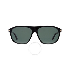 톰포드 Tom Ford Prescott Polarized Green Navigator Mens Sunglasses FT1027 01R 60