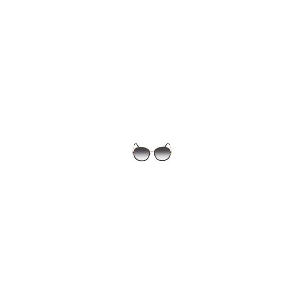 톰포드 톰포드 Tom Ford Gradient Smoke Round Ladies Sunglasses FT0946 01B 58