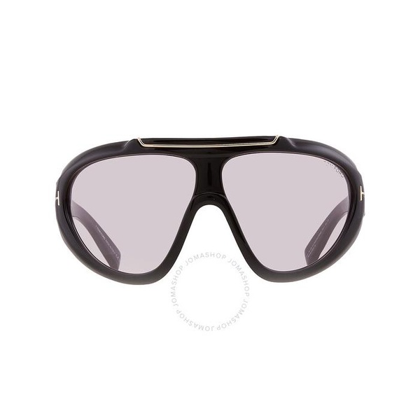 톰포드 톰포드 Tom Ford Linden Violet Photchromatic Shield Mens Sunglasses FT1094 01Y 72