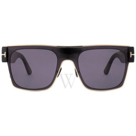 톰포드 Tom Ford Edwin 54 mm Shiny Black Sunglasses FT1073 01A 54