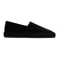 톰포드 TOM FORD Black Suede Barnes Espadrilles 241076M229000