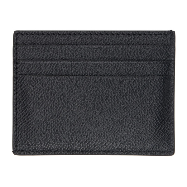 톰포드 톰포드 TOM FORD Black Small Grain Leather Card Holder 241076M163021