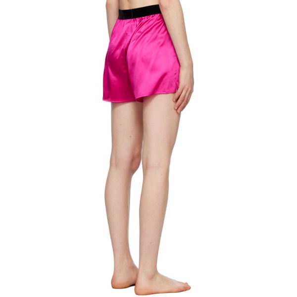 톰포드 톰포드 TOM FORD Pink Boxer Shorts 232076F072005