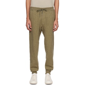 톰포드 TOM FORD Khaki Drawstring Lounge Pants 231076M190002