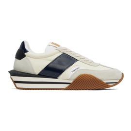 톰포드 TOM FORD 오프화이트 Off-White James Sneakers 242076M237013