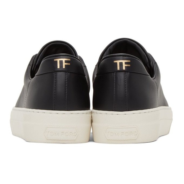 톰포드 톰포드 TOM FORD Black City Grace Low Sneakers 211076F128005