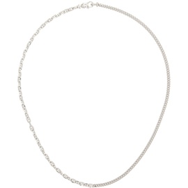 톰 우드 Tom Wood Silver Rue Chain Necklace 241762M145019