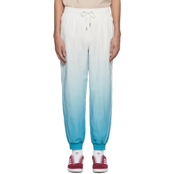  Tommy Jeans White & Blue Degrade Track Pants 241844M190002